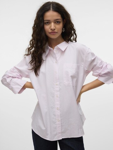 VERO MODA Blouse 'VMIda' in Roze