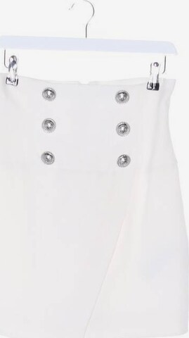 Balmain Skirt in XS in White: front