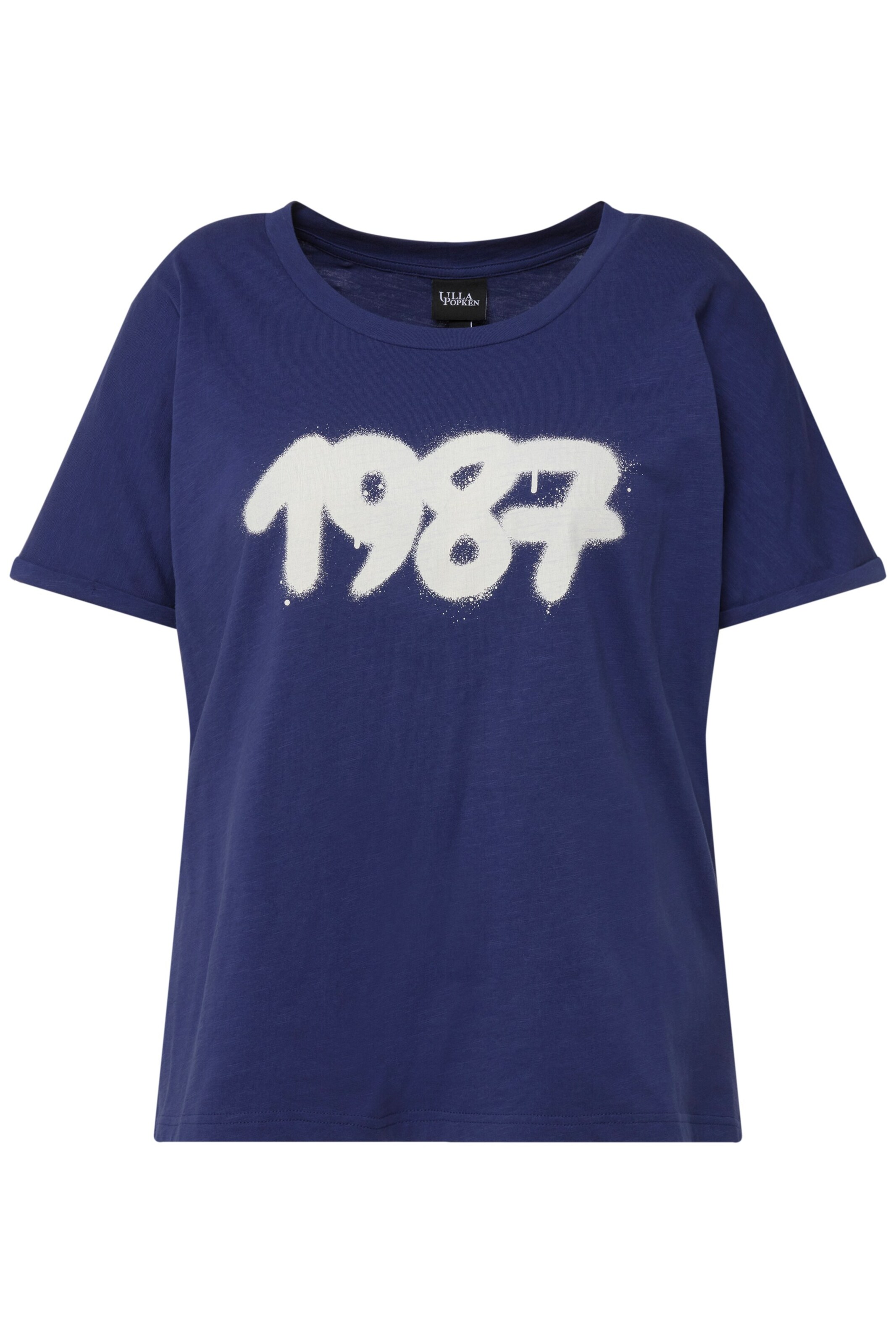 Ulla Popken Shirt in Blau: Vorderseite