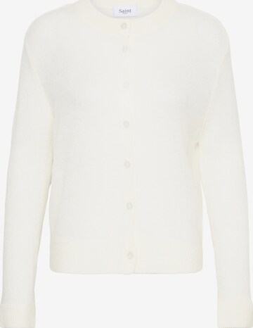 SAINT TROPEZ Knit cardigan 'Sabbara' in Beige: front