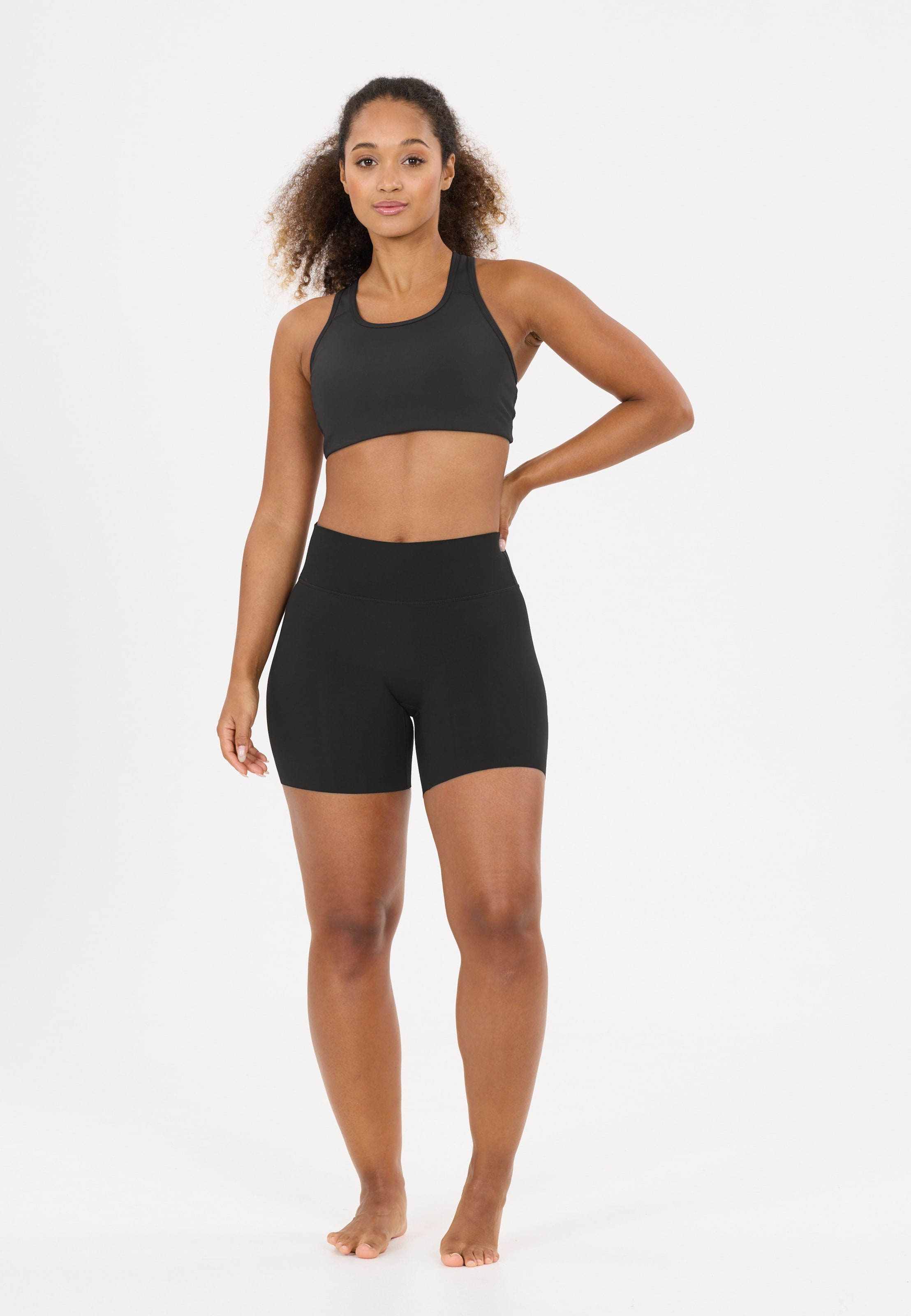 Athlecia Medium support Sport bh 'Myolie V2' in Zwart
