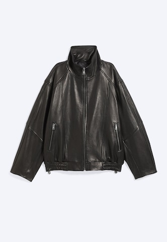 WEEKDAY Between-season jacket in Black: front