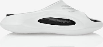 Plein Sport - Sapato aberto em branco: frente