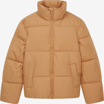 TOM TAILOR Winter Jacket in Beige: front