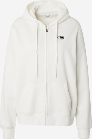 V!BE STUD!OS Mikina – bílá: přední strana