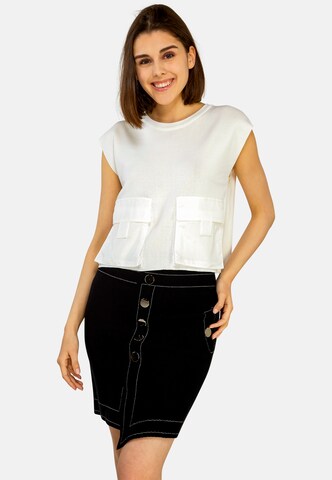 TOOche Rock 'Black Jupe' in Schwarz: Vorderseite