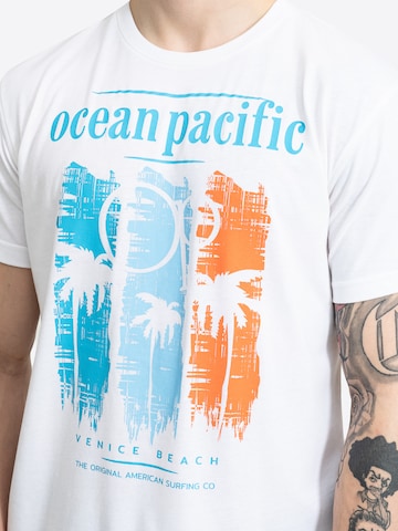 Ocean Pacific Shirt 'SIARGAO' in Weiß