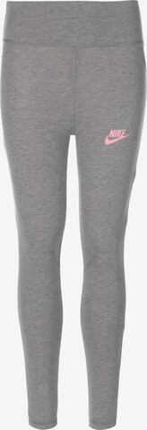 Skinny Leggings 'Favorites' di Nike Sportswear in grigio: frontale