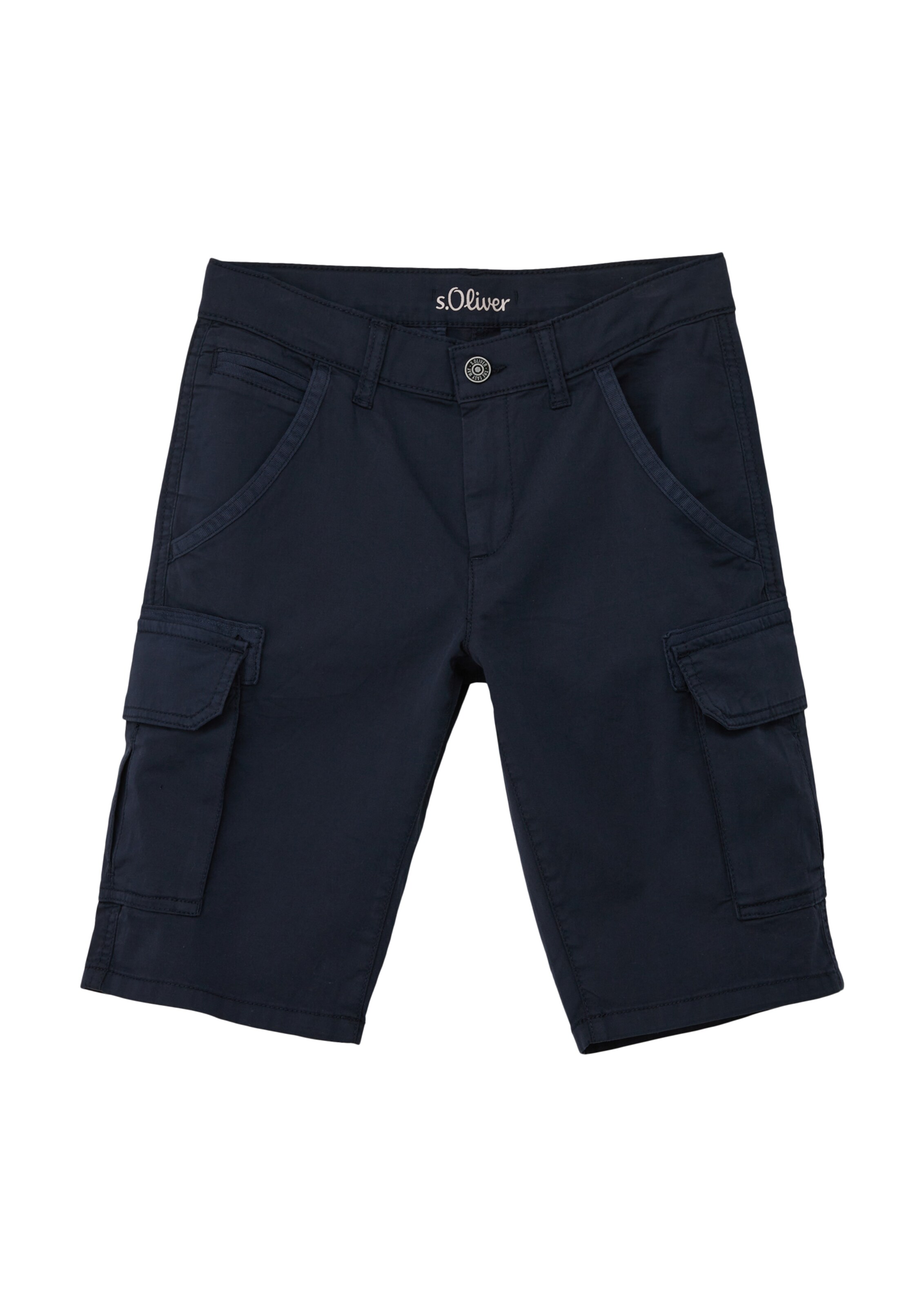 s.Oliver Слим Штаны в Синий: спереди