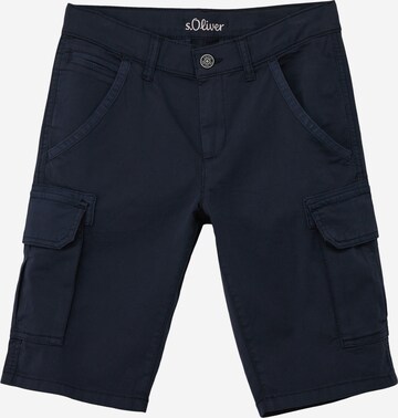 Coupe slim Pantalon s.Oliver en bleu : devant