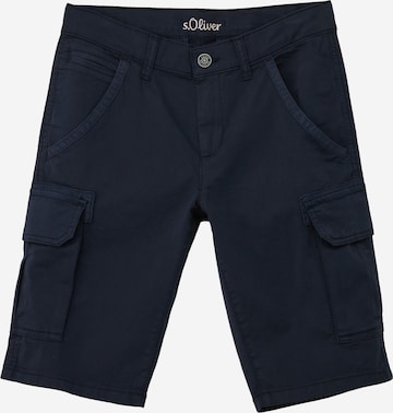 Coupe slim Pantalon s.Oliver en bleu : devant