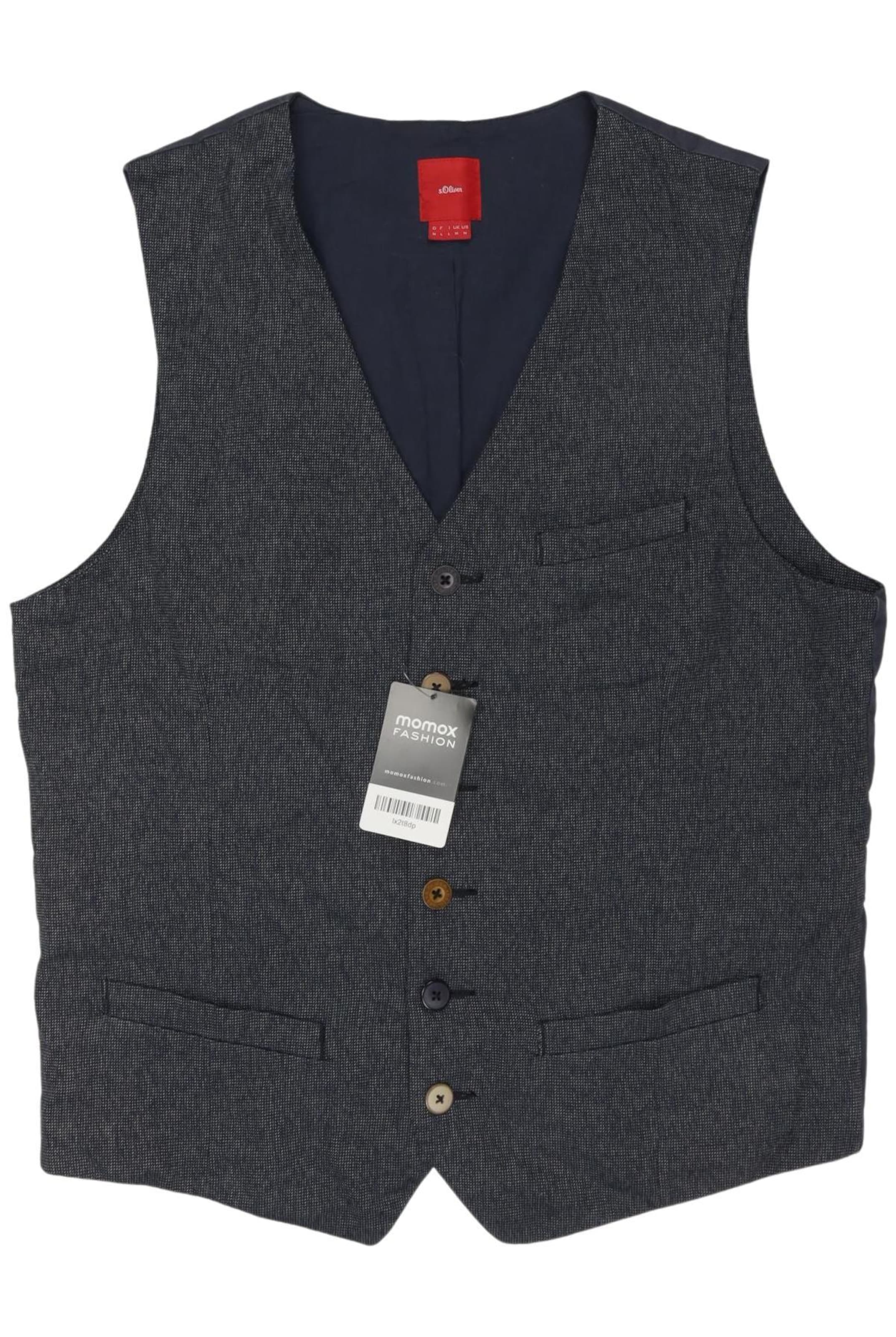 s.Oliver Vest in M in Blue: front