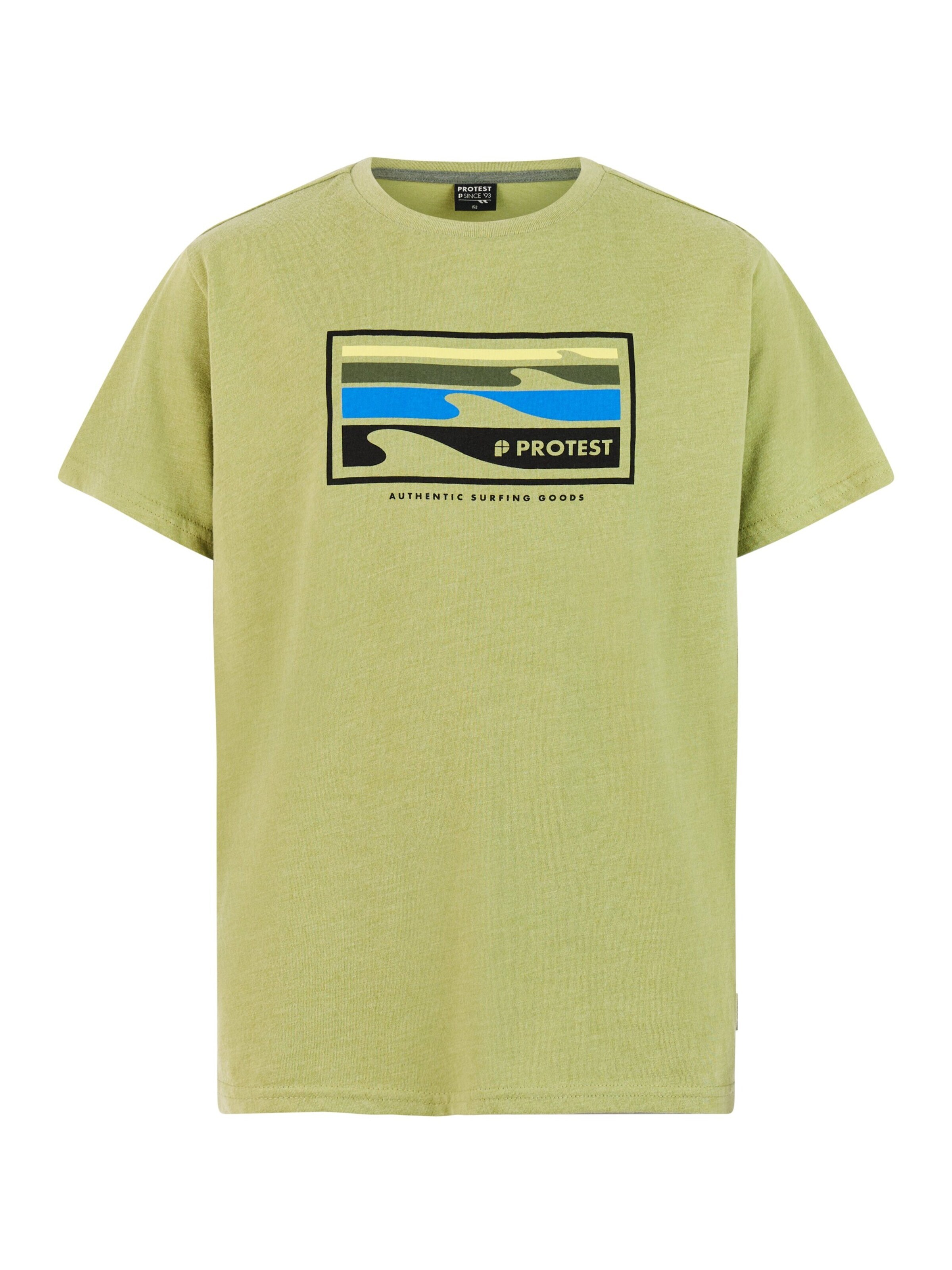 PROTEST Shirt 'PRTRay JR' in 104/Regular in Mottled green, Item view