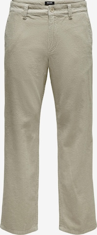 Only & Sons - regular Pantalón 'Avi' en gris: frente