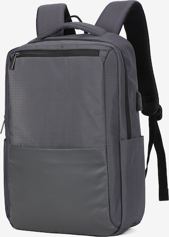 Aoking Backpack in Grey: front