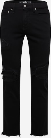 HOLLISTER Regular Jeans i svart: framsida