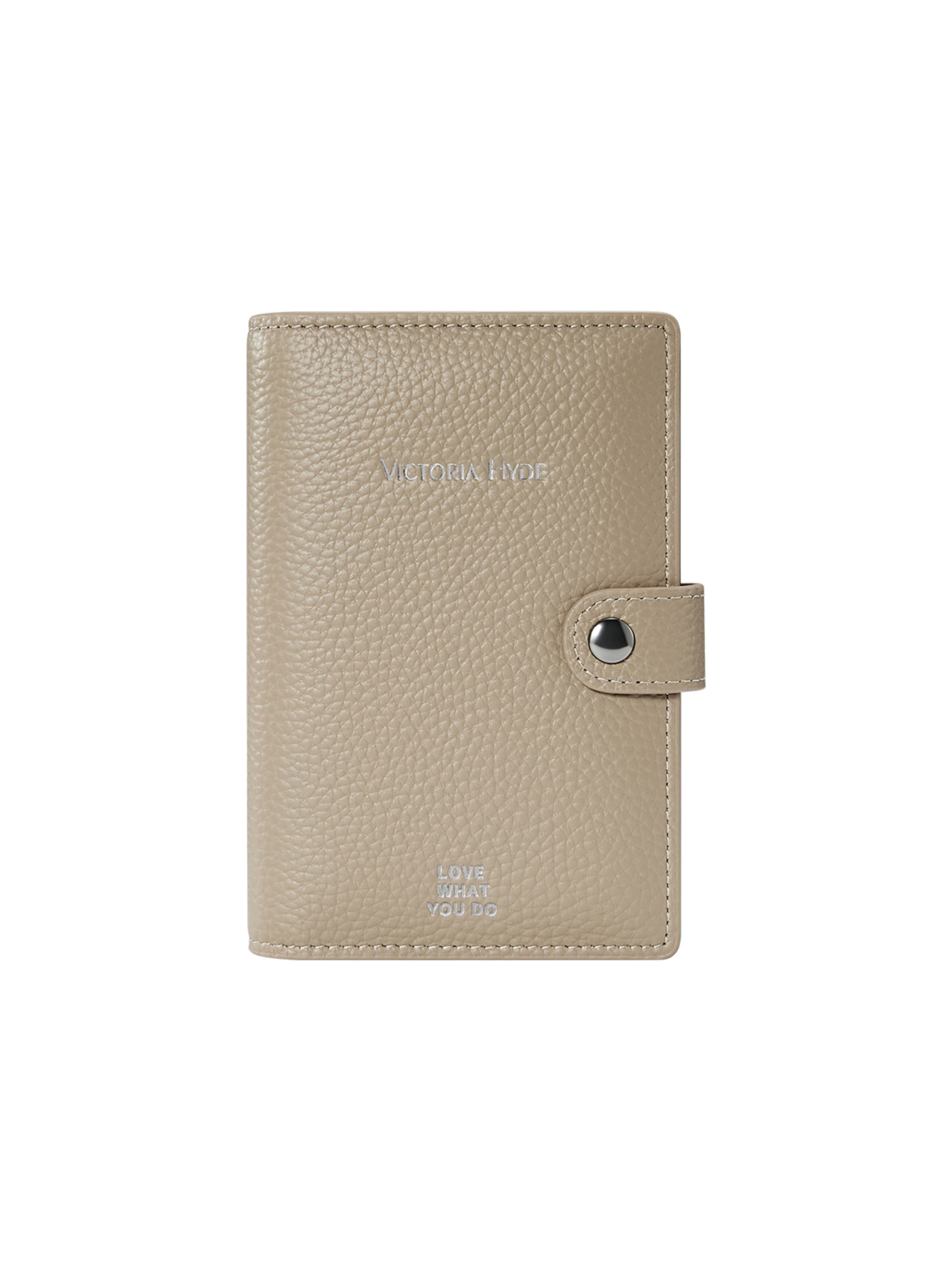 Victoria Hyde Wallet 'Amelia' in Grey: front