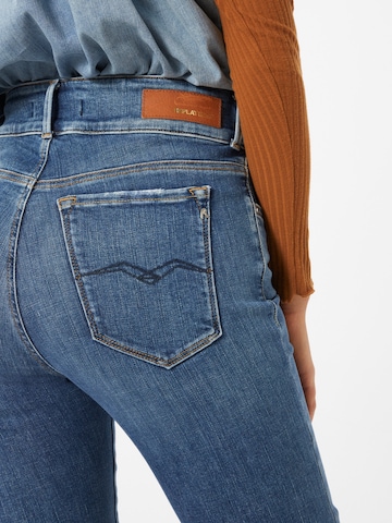 REPLAY Flared Jeans 'NEWLUZ FLARE' in Blauw