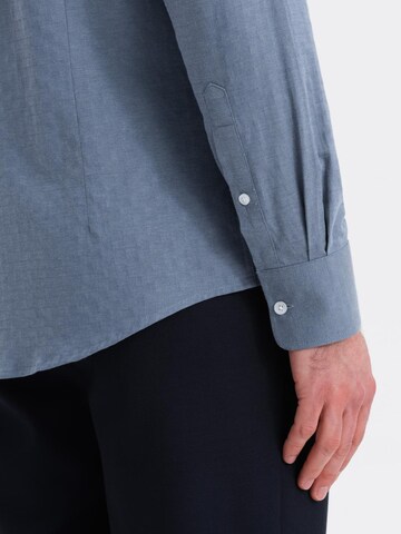 Ombre Regular fit Overhemd 'OM-SHCS-0174' in Blauw