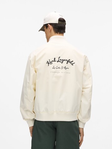Karl Lagerfeld - Chaqueta de entretiempo 'CÃ´te D'Azur' en beige: frente