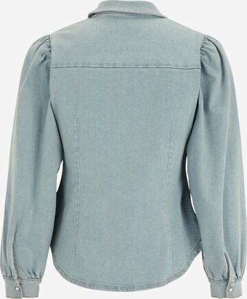 Only Petite Blouse 'ROCCO' in Blauw