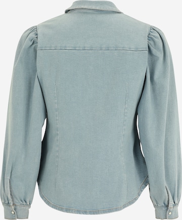 Only Petite Blouse 'ROCCO' in Blauw