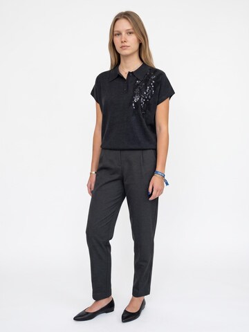Viore Sticktop 'Knitted top'‌ in Grau