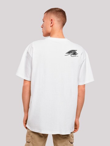 F2 Shirt 'F2 Be Free Surfer Style Sommer' in White