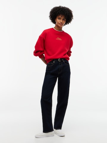 Felpa di TOMMY HILFIGER in rosso