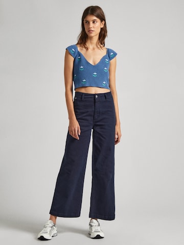 Pepe Jeans Top 'GREER' in Blau