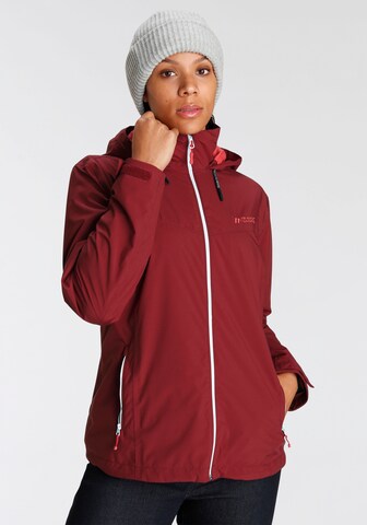 Maier Sports Outdoor Jacket in Red