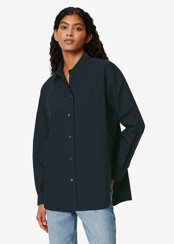 Marc O'Polo Blouse in Blauw: voorkant