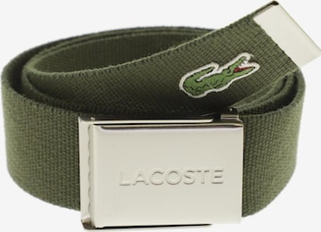 LACOSTE Belt in One size in Green: front