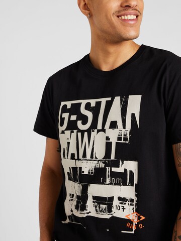 G-Star RAW - Camisa 'Underground' em preto