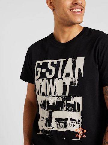 G-Star RAW T-shirt 'Underground' i svart