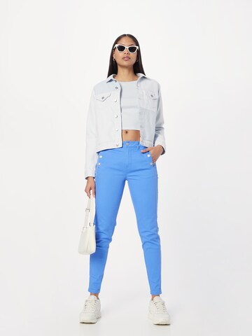 Fransa Skinny Spodnie 'MAX' w kolorze niebieski