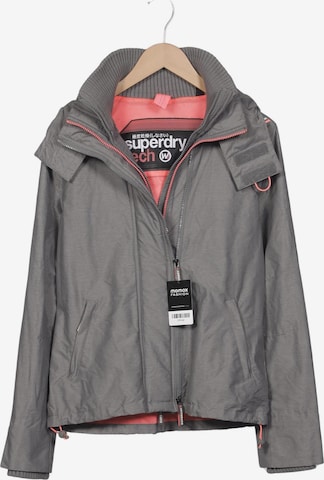 Superdry Jacke L in Grau: Vorderseite