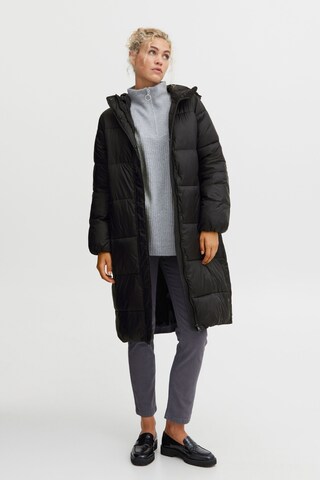 b.young Winter Coat 'Abela' in Black