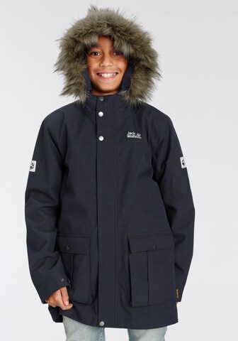 JACK WOLFSKIN Winterjacke 'Elk Island' in Blau