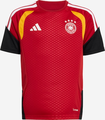 ADIDAS PERFORMANCE Toiminnallinen paita 'DFB TR JSYY' värissä punainen: etupuoli