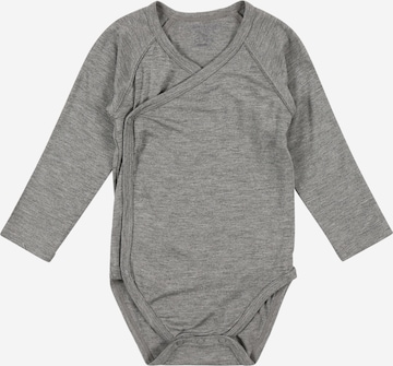 regular Tutina / body per bambino di Hust & Claire in grigio: frontale