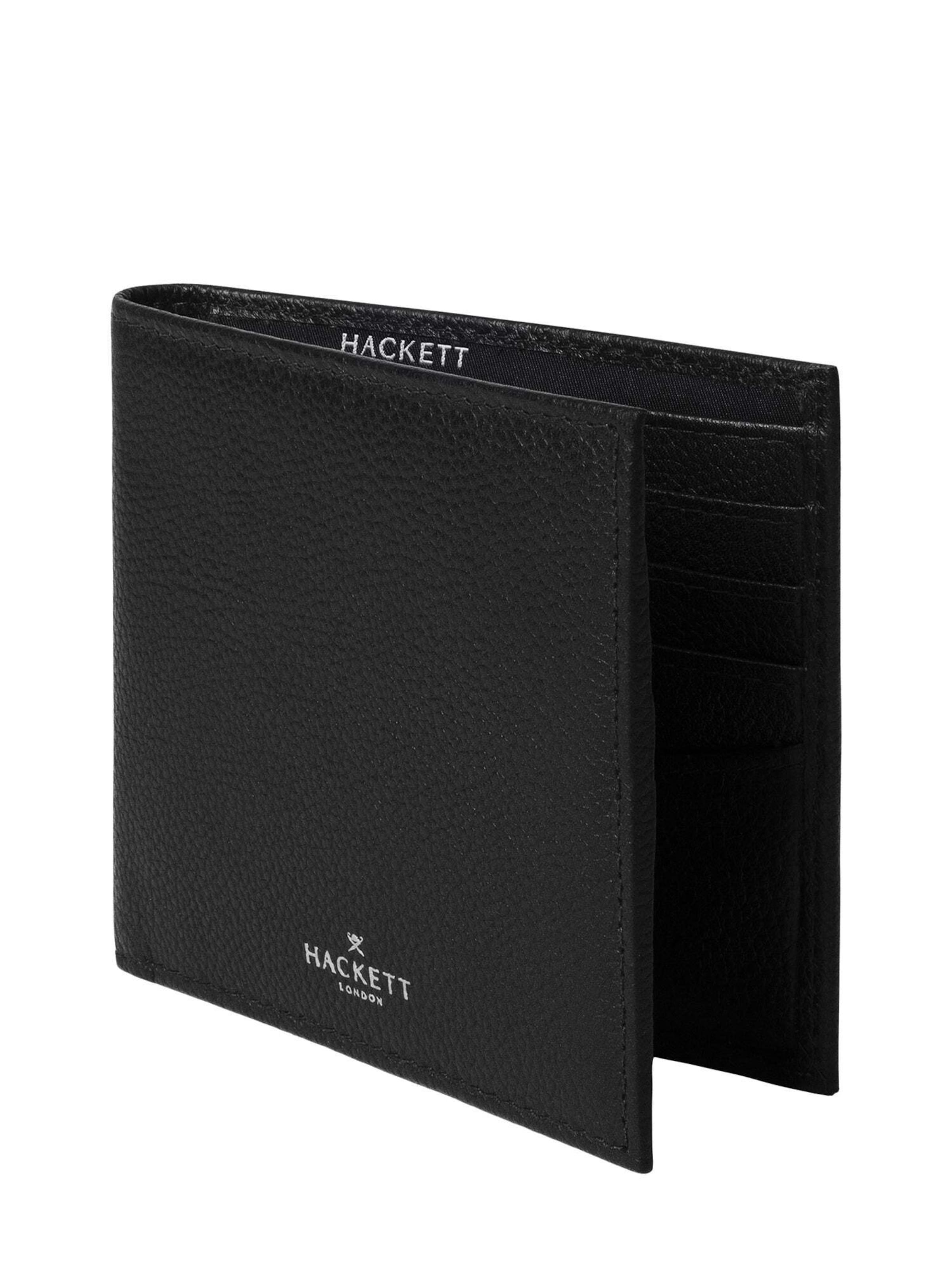 Hackett London Portemonnee in Zwart