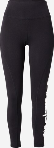 Pantalon de sport Champion Authentic Athletic Apparel en noir : devant