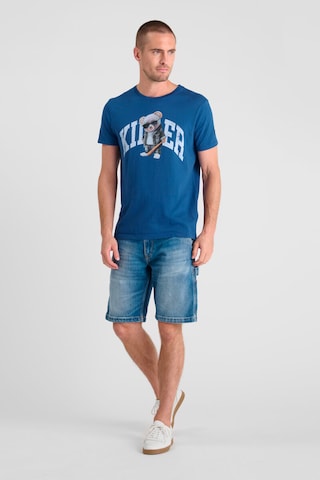 T-Shirt 'Danis' Le Temps Des Cerises en bleu