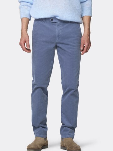 Regular Pantalon chino 'Lupus 2-7698' MMX Germany en bleu : devant