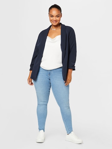 ABOUT YOU Curvy Blazer 'Naima' in Blue