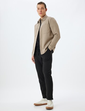 Koton Regular fit Button Up Shirt in Beige