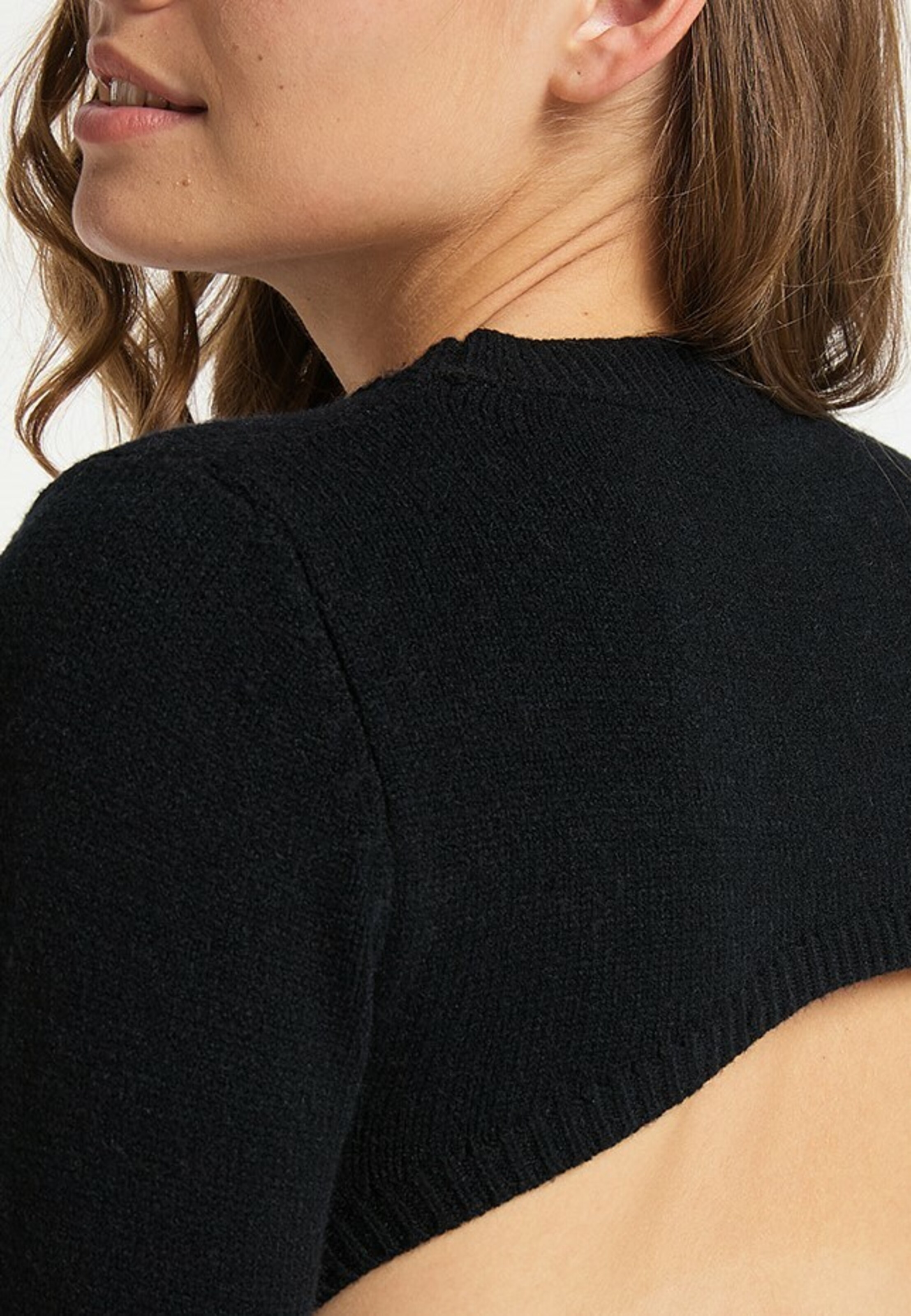 Grandes tailles Pull-over myMo at night en Noir 