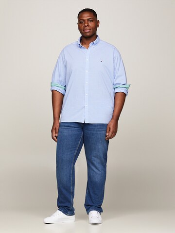 Tommy Hilfiger Big & Tall - Ajuste regular Camisa en azul