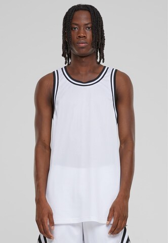 T-Shirt Urban Classics en blanc : devant
